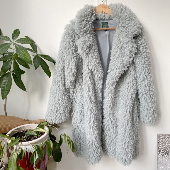 wild fable Jackets & Blazers - WILD FABLE FAUX FUR COAT